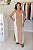Vestido Feminino Longo Alice Duo Nude - Imagem 1
