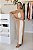 Vestido Feminino Longo Alice Duo Nude - Imagem 6