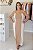 Vestido Feminino Longo Alice Duo Nude - Imagem 4