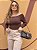 Blusa Ombro a Ombro marrom - Imagem 2