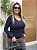 Blusa Gola redonda preta - Imagem 2