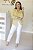 Camisa Feminina Oversized Alexia Mostarda - Imagem 3