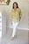 Camisa Feminina Oversized Alexia Mostarda - Imagem 5