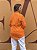 Camisa Feminina Oversized Alexia laranja - Imagem 2