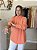 Camisa Feminina Oversized Alexia coral - Imagem 1
