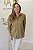 Camisa Feminina Oversized Alexia Musgo - Imagem 1