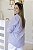 Camisa Feminina Oversized Alexia listrada azul - Imagem 3