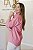 Camisa Feminina Oversized Alexia listrada champagne - Imagem 3