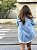 Camisa Feminina Oversized Alexia Azul - Imagem 7