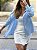 Camisa Feminina Oversized Alexia Azul - Imagem 3