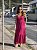 Vestido Feminino Longuete Paula Fucsia - Imagem 4