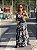 Vestido Feminino Longo Mavie Preto Estampado - Imagem 2