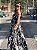 Vestido Feminino Longo Mavie Preto Estampado - Imagem 5