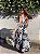 Vestido Feminino Longo Mavie Preto Estampado - Imagem 4