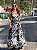 Vestido Feminino Longo Mavie Preto Estampado - Imagem 3
