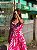 Vestido Feminino Longo Mavie Pink Estampado - Imagem 4