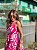 Vestido Feminino Longo Mavie Pink Estampado - Imagem 1