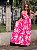 Vestido Feminino Longo Mavie Pink Estampado - Imagem 5