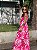 Vestido Feminino Longo Mavie Pink Estampado - Imagem 2