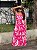 Vestido Feminino Longo Mavie Pink Estampado - Imagem 3