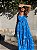 Vestido Feminino Longo Mavie azul Estampado - Imagem 2