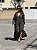 Vestido Bela preto listrado - Imagem 6