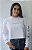 Blusa Alfa Volk - Cropped Branco manga longa - Imagem 1