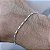 Pulseira Masculina 2mm Veneziana Longa Prata 925 Legítima - Imagem 1