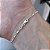 Pulseira Masculina 2mm Veneziana Longa Prata 925 Legítima - Imagem 2