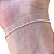 Pulseira Feminina Prata 925 Legítima Fina Cordão Baiano 1mm - Imagem 1