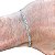 Kit Pulseira e Corrente Masculina 3x1 3mm 70cm Prata Legítima 925 Italiana Maciça Original - Imagem 2