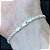 Pulseira Feminina Estilo Pipoca Achatada Prata 925 Legítima - Imagem 2