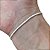 Pulseira Feminina Lacraia 2,5mm Prata 925 Legítima Original - Imagem 1