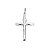 Pingente Crucifixo Jesus Cristo Prata 925 Legítima Original - Imagem 1