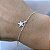Pulseira Feminina Pingente Estrela Prata 925 Legítima Maciça - Imagem 1