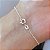 Pulseira Feminina Espírito Santo Pedra Zircônia de Prata 925 - Imagem 4