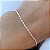 Pulseira Feminina Fina Delicada de Prata 925 Legítima Maciça - Imagem 1