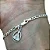 Pulseira Masculina 3x1 3mm Nossa Senhora Aparecida Prata 925 - Imagem 1