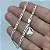Pulseira Masculina 3x1 3mm Nossa Senhora Aparecida Prata 925 - Imagem 2