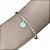 Bracelete Pulseira Aro Redondo Pingente São Bento Prata 925 - Imagem 1