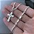 Corrente 3x1 3mm com Pingente Crucifixo São Bento Prata 925 - Imagem 2