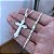 Corrente Grumet 3mm e Pingente Crucifixo Prata 925 Original - Imagem 2