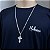 Corrente Grumet 3mm e Cruz Jesus Cristo Prata 925 Original - Imagem 6