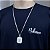 Corrente Grumet 3mm e Pingente Face Jesus Cristo Prata 925 - Imagem 6