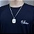 Corrente Grumet 3mm e Pingente Face Jesus Cristo Prata 925 - Imagem 5