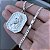 Corrente Grumet 3mm e Pingente Face Jesus Cristo Prata 925 - Imagem 2