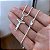 Cordão Baiano com Pingente Crucifixo Jesus Cristo Prata 925 - Imagem 2
