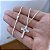 Corrente Grumet 2mm e Pingente Crucifixo São Bento Prata 925 - Imagem 2