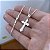 Corrente Grumet 2mm e Pingente Crucifixo Prata 925 Legítima - Imagem 2