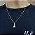 Colar Feminino Pingente Nossa Senhora Aparecida de Prata 925 - Imagem 6